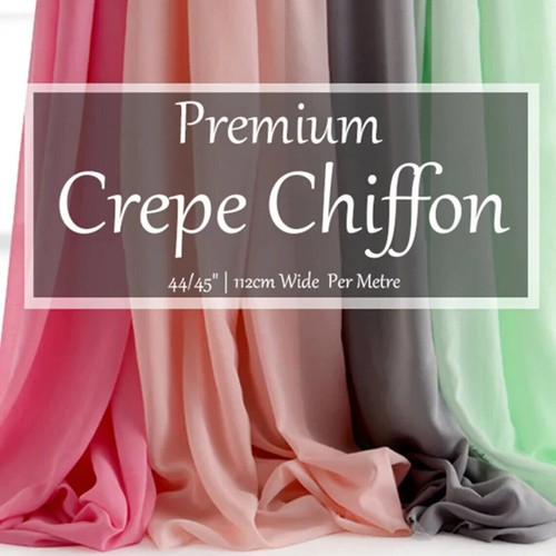 Chiffon crepe fabric décor - chiffon,