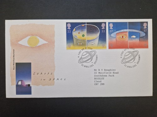 1991 europe sapce fdc - europe,